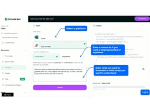 Formula Bot Script code