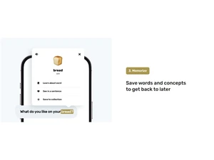 Langotalk-Save words & concepts