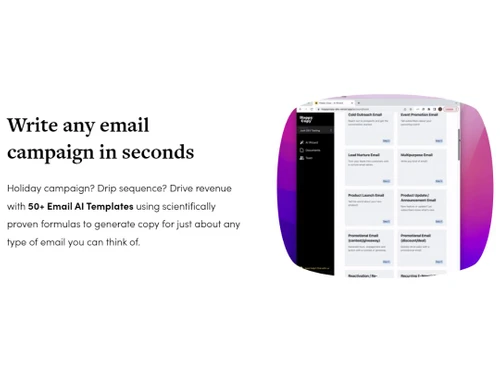 Hoppy Copy Email AI Templates