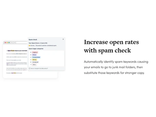 Hoppy Copy Identify Spam keywords