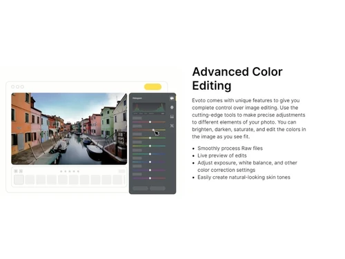 Evoto AI-Advanced color editing
