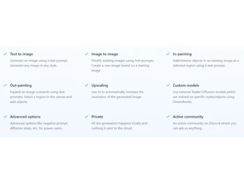 DiffusionBee Features