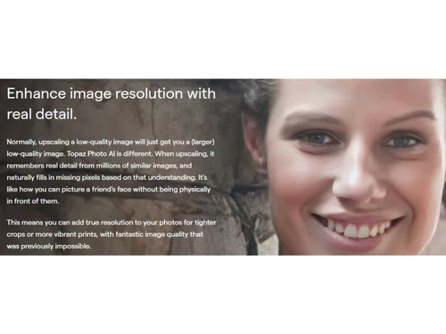 Topaz Photo AI Resolution