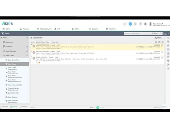 Vision ERP Procurement