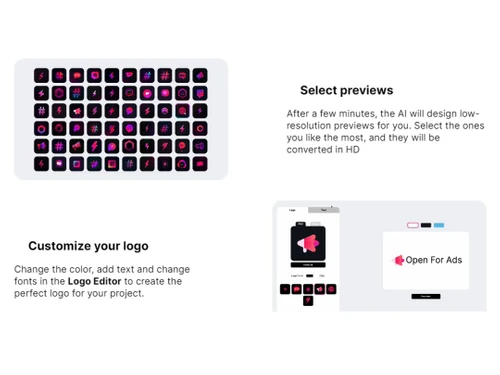 MakeLogo AI Customize