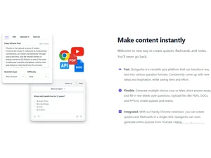 Quizgecko Make Content