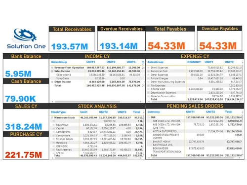 solutionone-erp stock