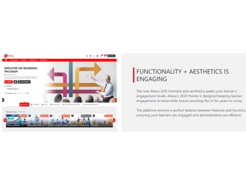 Abara LMS-Functionality + Aesthetics
