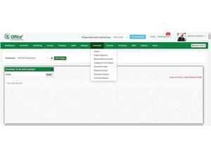 hofficecrm dashboard