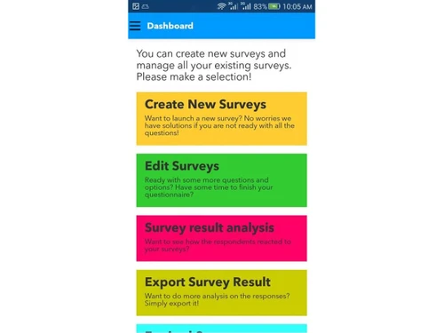 sysmedac survey app-dashboard