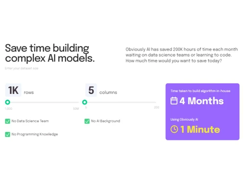 Obviously AI Save time