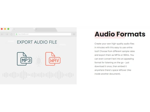Blakify Audio Formats