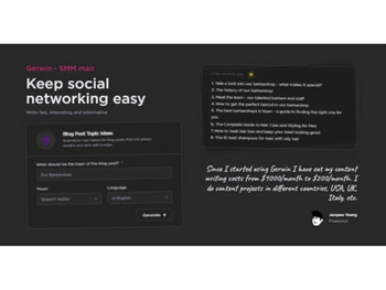 Gerwin Social Networking