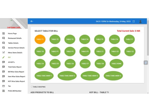 onirestro dashboard