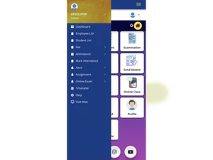 edurbs school erp dashboard