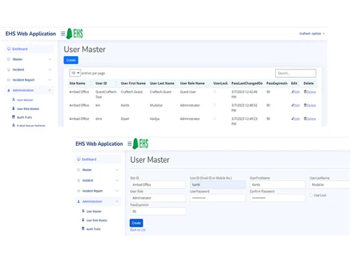 craftech-ehs users