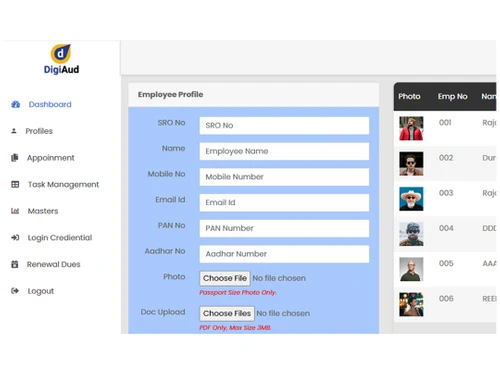 digiaud employee profile