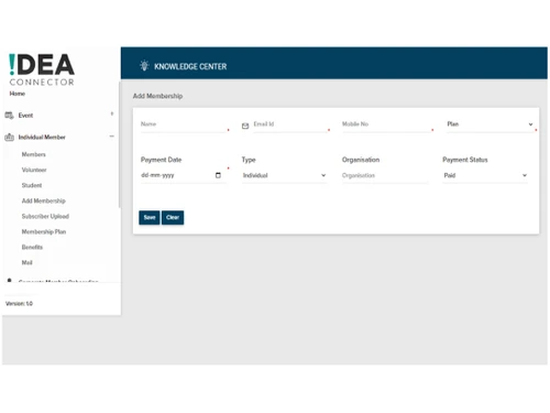 idea connector add membership