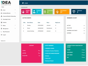 idea connector dashboard