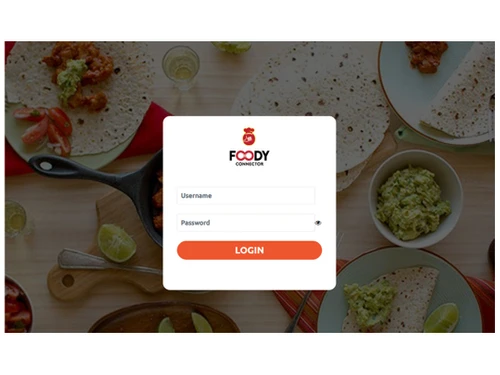 food connector login page