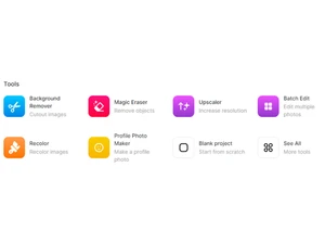 pixelcut different tools