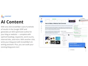 Growthbar AI Content