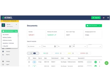 kernel billing software