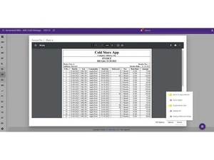 coldstoreapp invoices