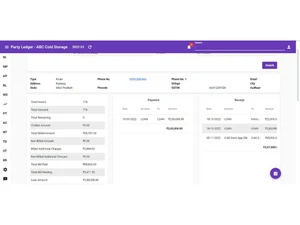 coldstoreapp party ledger