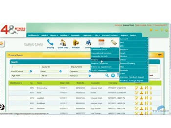 tsysinfo payroll software-dashboard