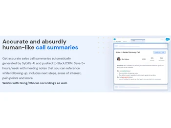 Sybill Call Summaries