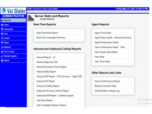 dialer reports