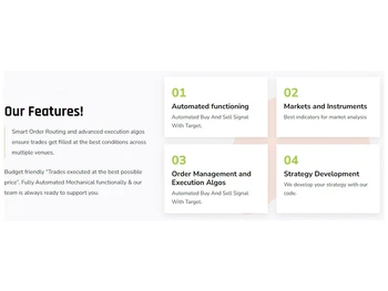 Adonomist Algo Software features