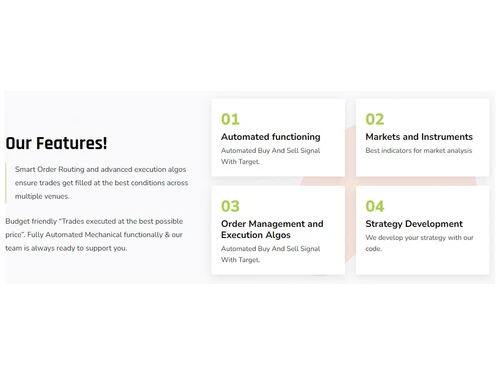 Adonomist Algo Software features