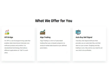 Adonomist Algo Software offering