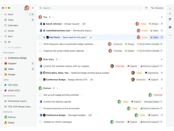 missive software-interface