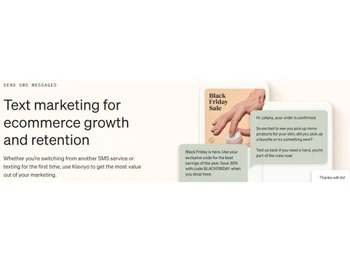 Klaviyo Text Marketing
