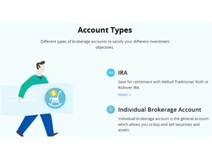 Webull Account type