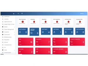 bhartisofttech construction erp
