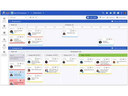 SwiftKanban board