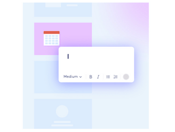 Biteable type your video