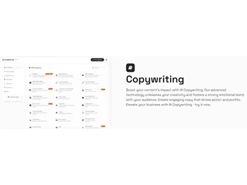 Krater AI Copywriting tool