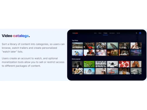 CineSend Video Catalogs