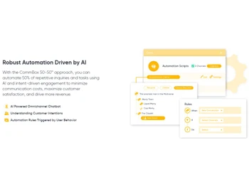 CommBox AI driven robust automation