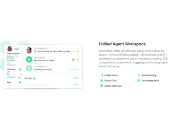 CommBox Unified Agent workspace