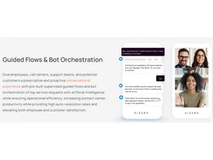 Aisera Guided Flows & Bot Orchestration