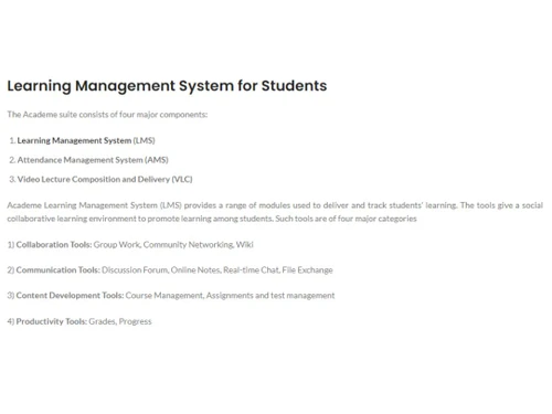 Ampletrails LMS Academe-LMS for students