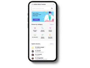 docveda mobile app dashboard