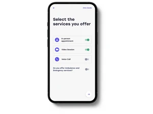 docveda services selection option