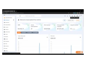 subscriptionflow dashboard